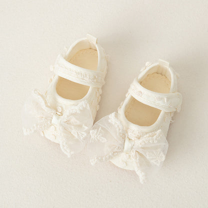 Infant Korean Style Bow Princess Shoes