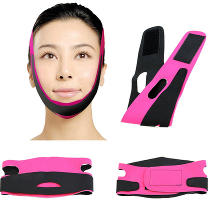 Cross-border spot bandage face shaping mask face lifting double chin small v face bandage anti-snoring device s face band