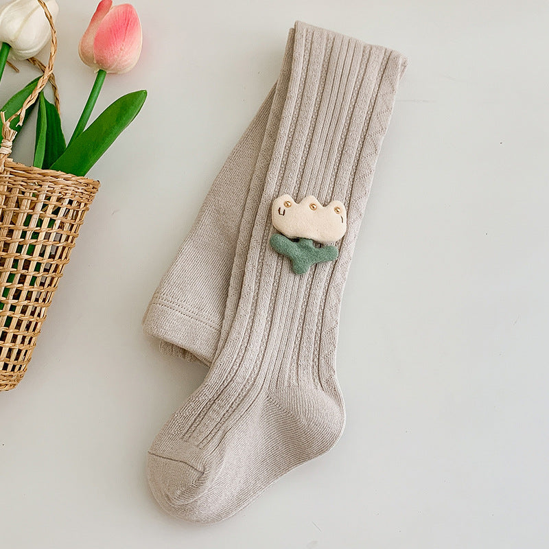 Baby pantyhose Spring and Autumn New wear girls pantyhose thin children's leggings Children Baby pantyhose wholesale