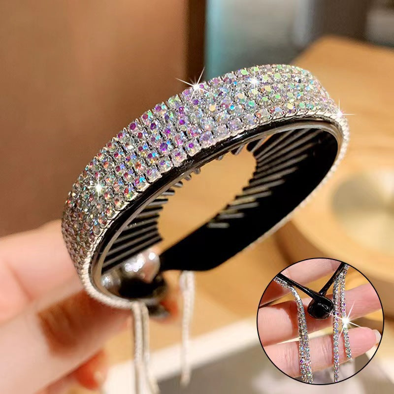 Ball Head Clip Temperament fixer tassel hair accessories  (Available)