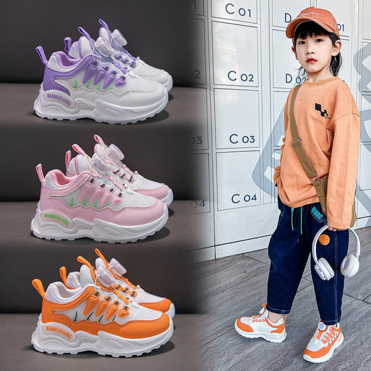 Spring new sports shoes for boys and girls fashionable