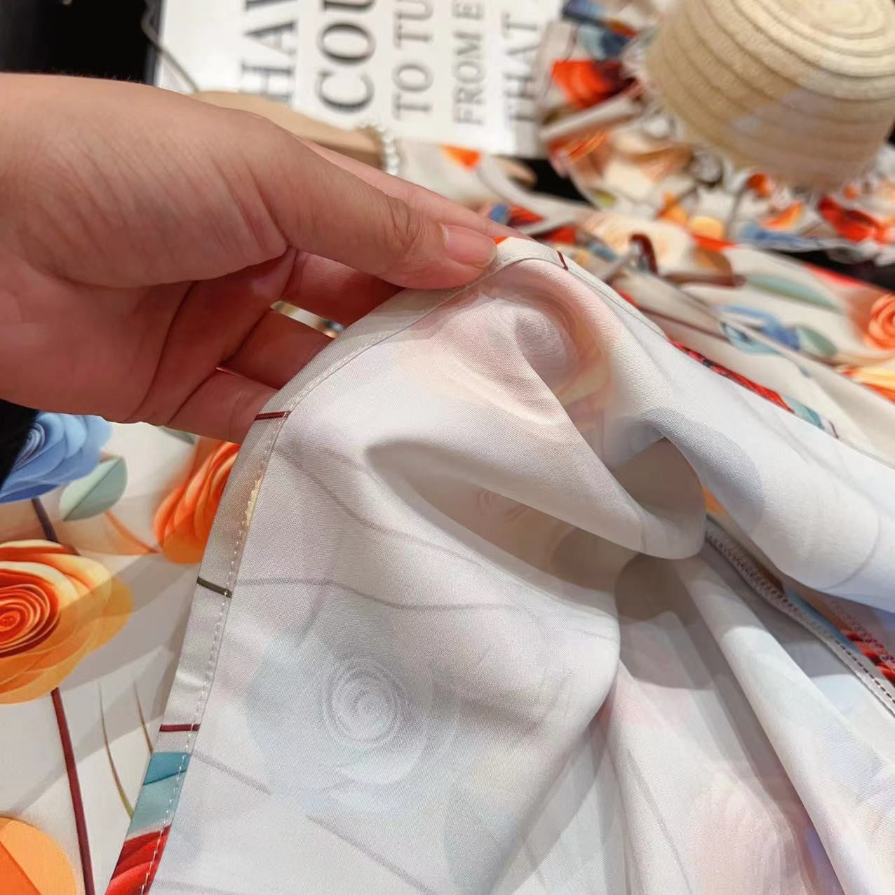 Girls Rose Flower Bowknot Dress 2025 Baby Sweet Princess Dress Sleeveless Vest Dress with Hat