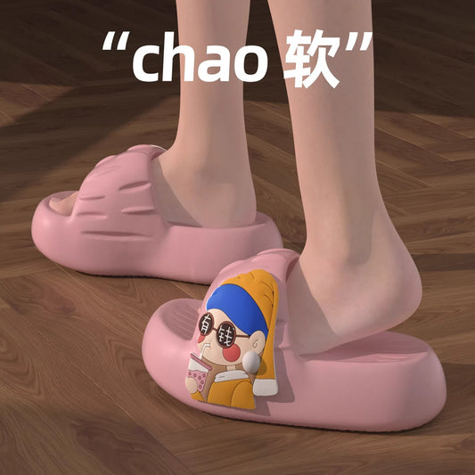 Cute slippers for women in summer for outdoor and indoor use