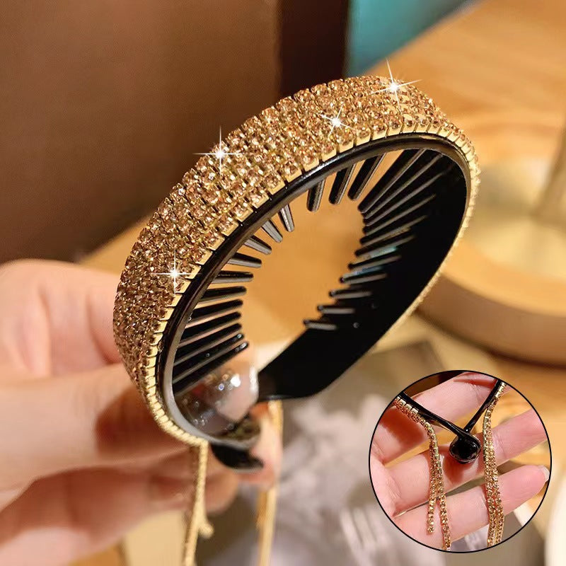 Ball Head Clip Temperament fixer tassel hair accessories