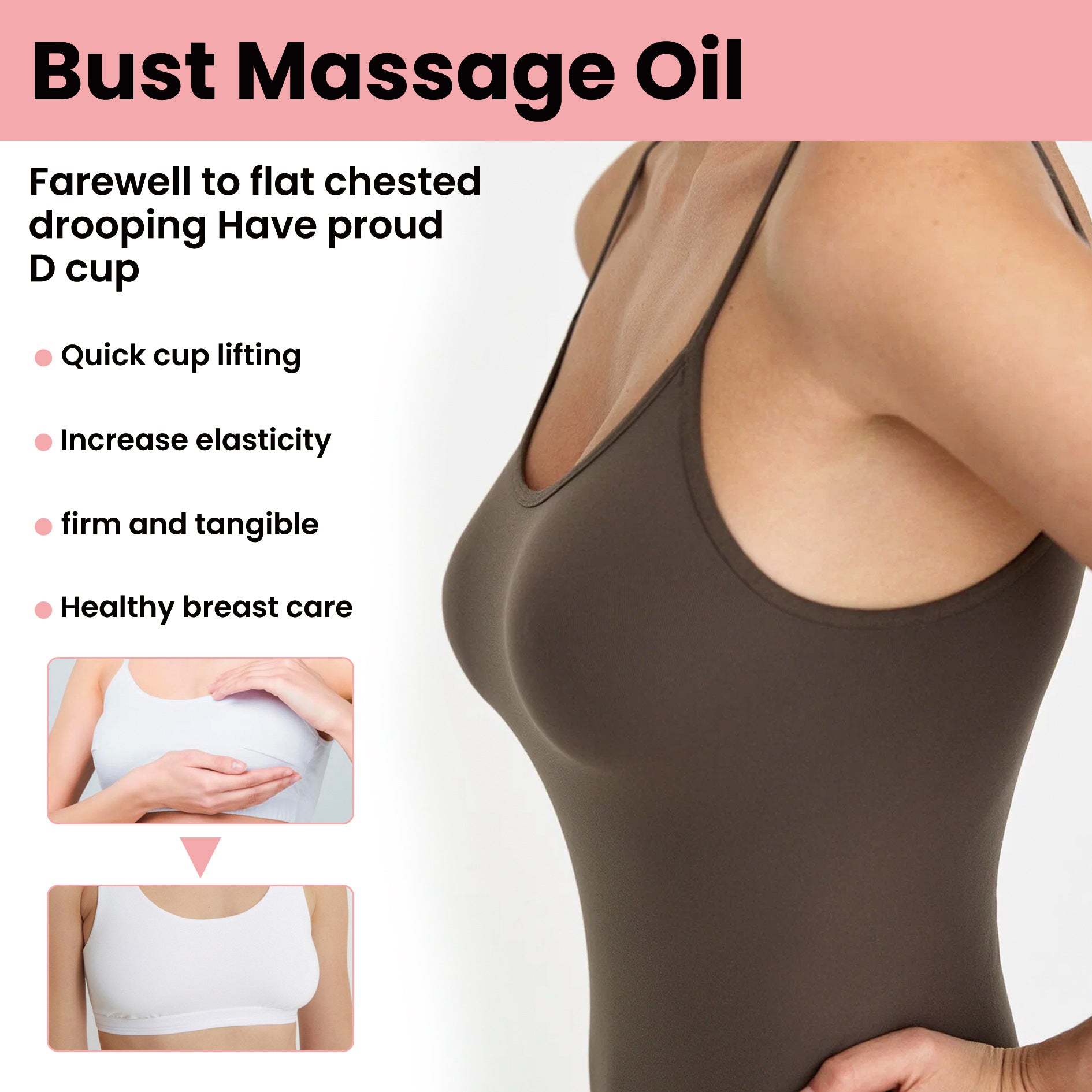 Chest Care Gentle Moisturizing Plump Strong Plump Chest Massage Essential Oil