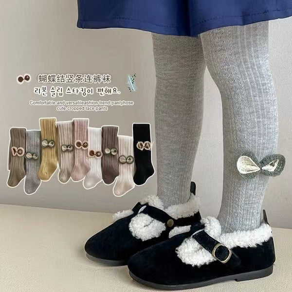 Baby pantyhose Spring and Autumn New wear girls pantyhose thin children's leggings Children Baby pantyhose wholesale