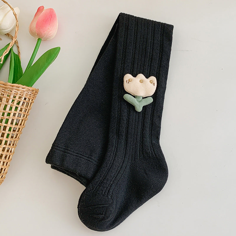 Baby pantyhose Spring and Autumn New wear girls pantyhose thin children's leggings Children Baby pantyhose wholesale