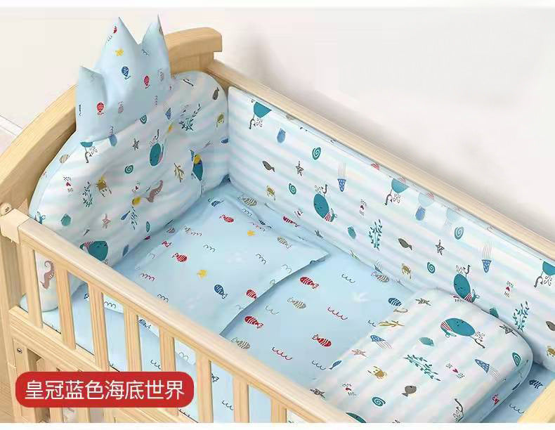 Baby Cot Baby Bed Children's Crib With Mosquito Net