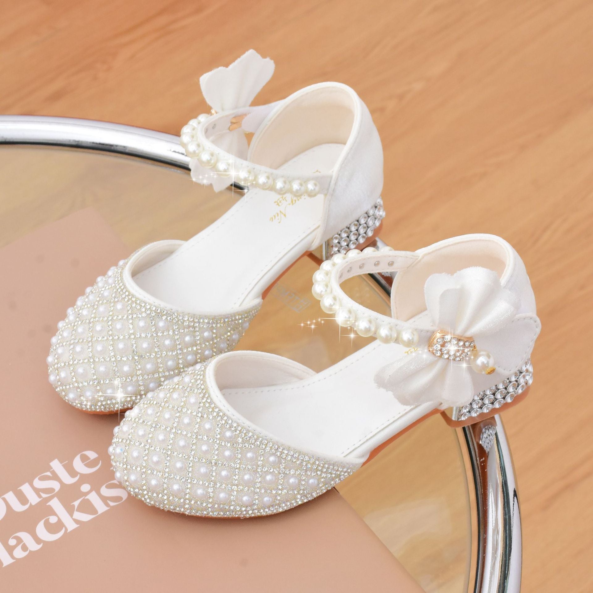 Girls' Princess High Heels Piano Catwalk Show Sandals (Available)