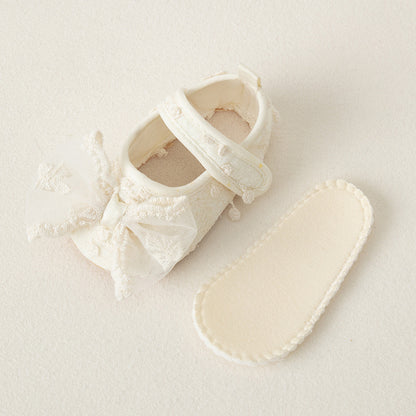 Infant Korean Style Bow Princess Shoes