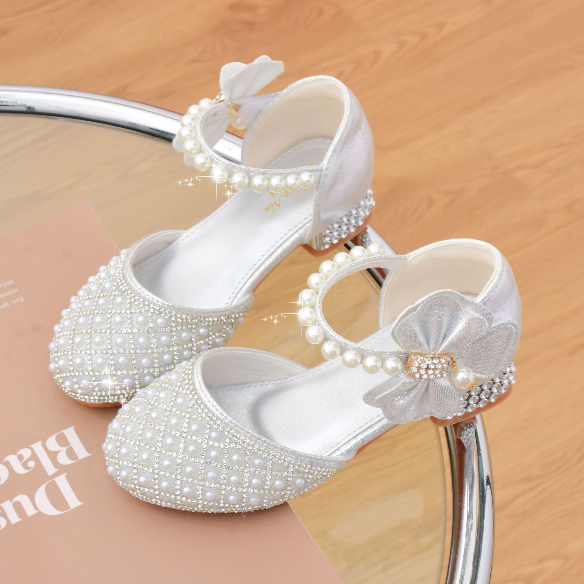 Girls' Princess High Heels Piano Catwalk Show Sandals (Available)