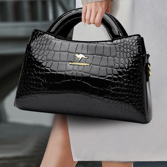 Popular Embossed Women's Shoulder Messenger Handbag