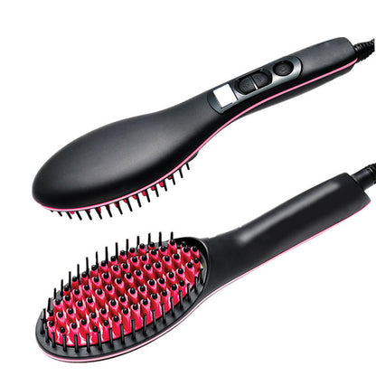 LED display hair comb wet and dry dual-use straight hair comb electric magic comb hair straightener straight artifct