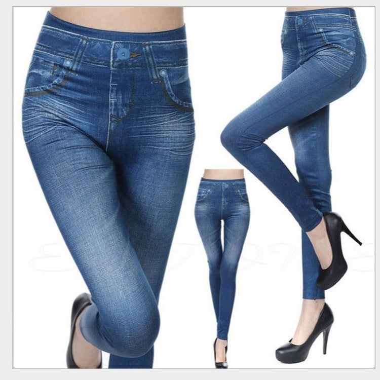 leggings women spring and autumn high waist outer wear one-piece pants