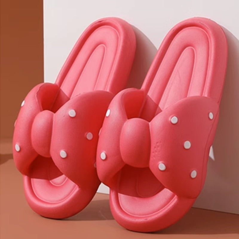 Bowknot slippers for women summer cute Sandal