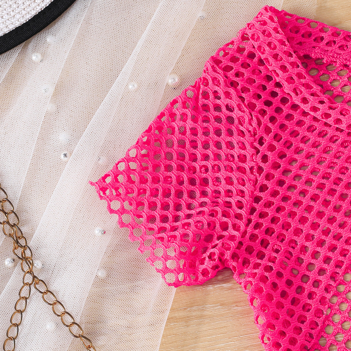 Printed suspender skirt fashionable and versatile summer children