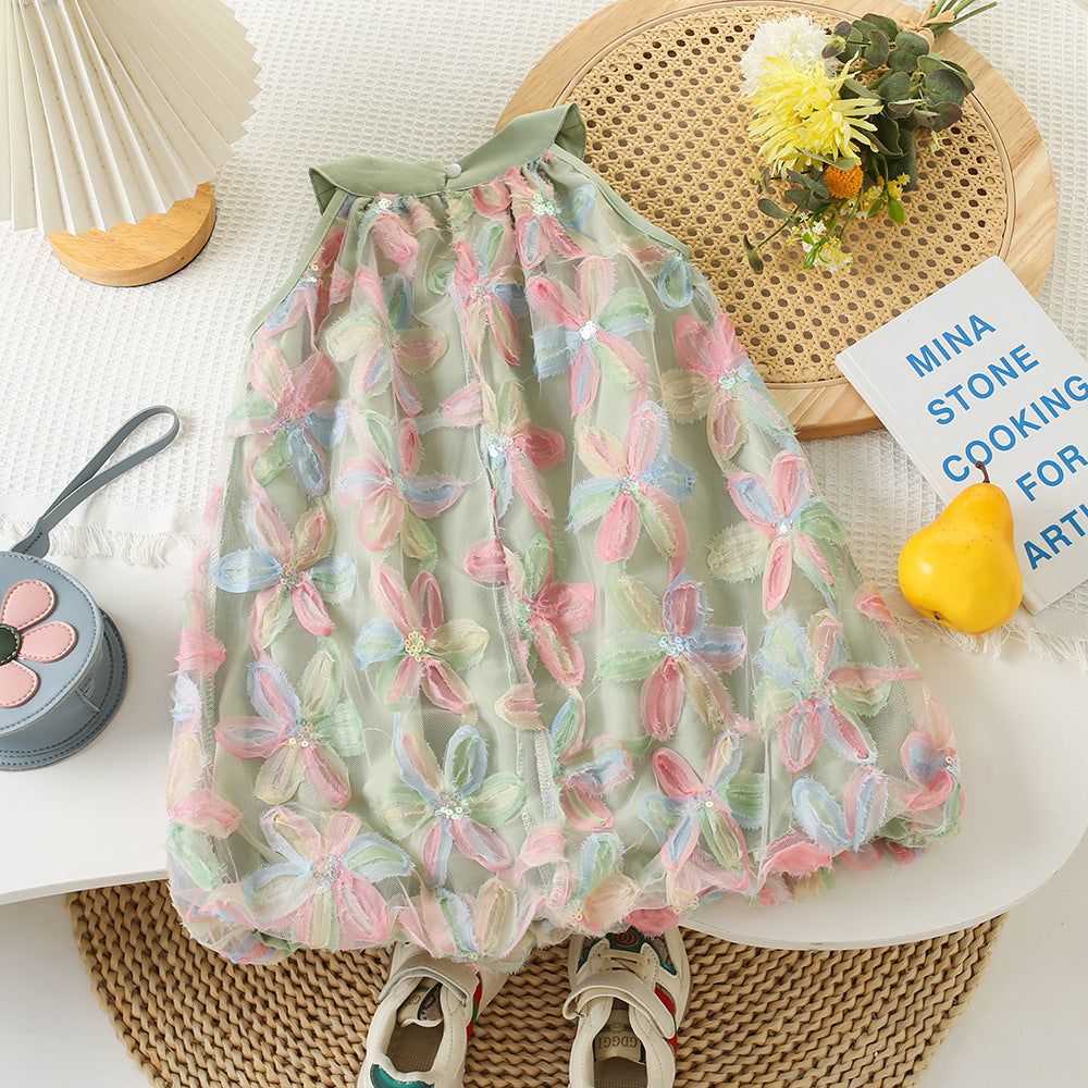 Baby girl bow princess dress