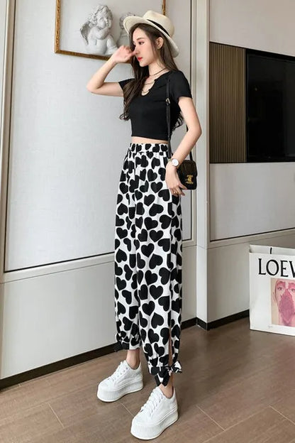 Women's Pants High Waist Outfits Quality New In Aesthetic Autumn Y2k Streetwear Harajuku All Medium Slacks Harem Female Trousers