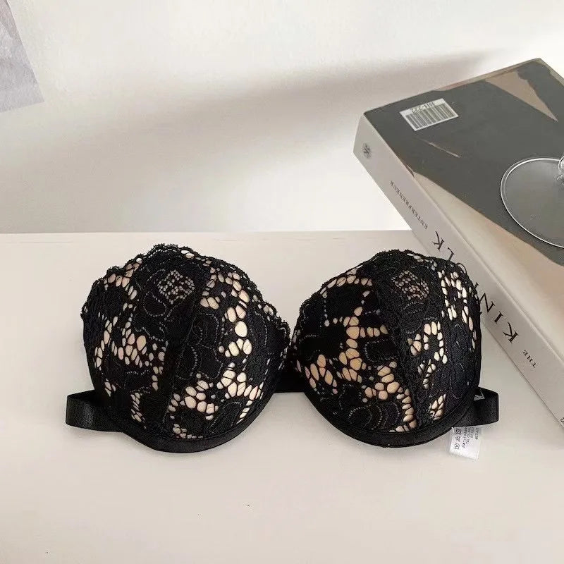 Strapless Lace Bras for Women Sexy Lingerie Backless Invisible Wireless Bralette 1/2 Cup Push Up Underwear Girls Backless Bras
