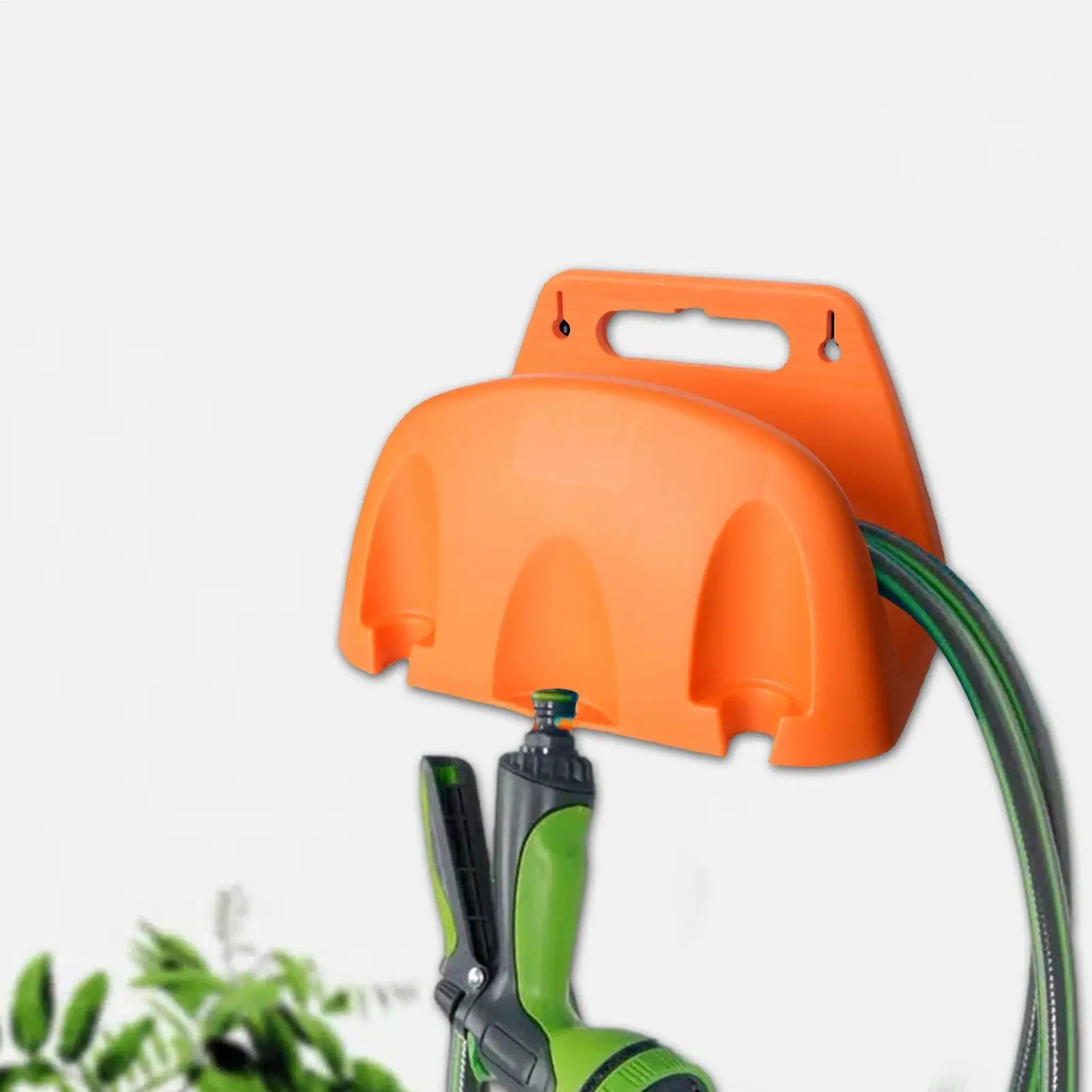 Garden Hose Hanger Wall Mount Irrigation Tool Storage Holder Watering Pipe Hose storage Organizer For Greenhouse Fence Balcony