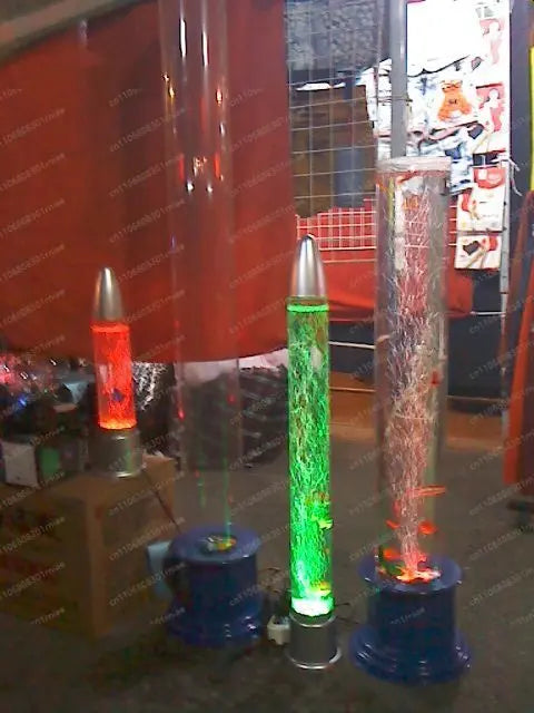 Small rocket fish automatically changes color, bionic fish, water column 88cm high