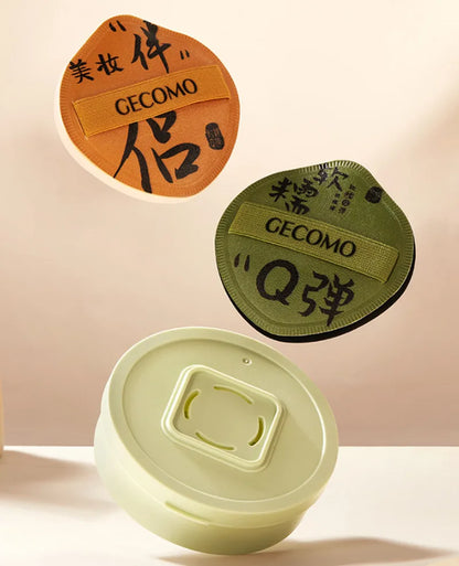 Air Cushion Makeup Blender Sponge Double Pointed Head Shape Soft Foundation Powder Puff Applicator Tool Dry Wet Dual Use