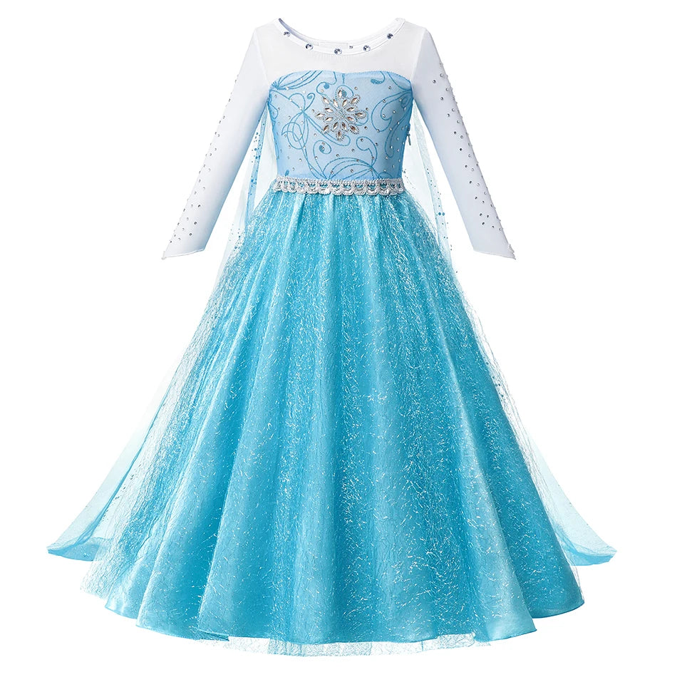 Girl Princess Dress Carnival Party Princess Dress Birthday Party Dress Children's Pink Cute Dress Girl's Party Dress