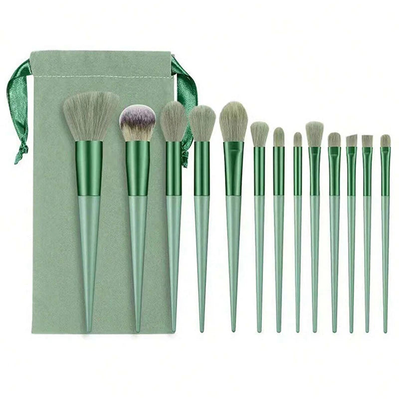 Makeup Brushes Set Eye Shadow Foundation Women Cosmetic Brush Eyeshadow Blush Beauty Soft Make Up Tools Bag
