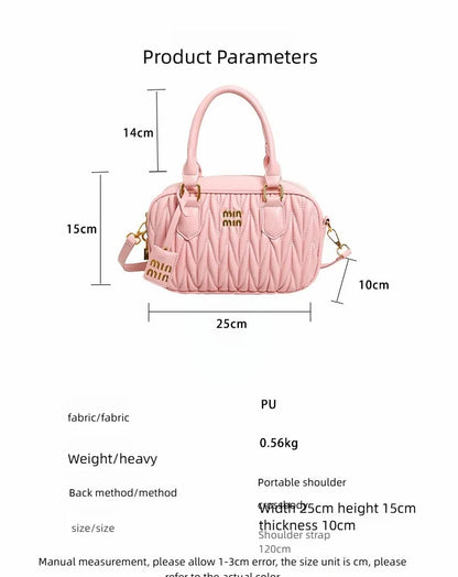 2025 New Women Small Square Bag Versatile Casual Fashion Multi-way Shoulder Crossbody Tote for Daily Use Hand Bags for Women