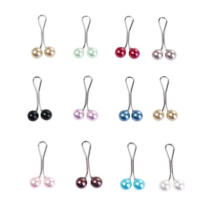 Clothing Accessories Geometric Party Jewelry Headscarf Pins Clips Hijab Scarf Clips Muslim Scarf Shawl Clips Women Brooches