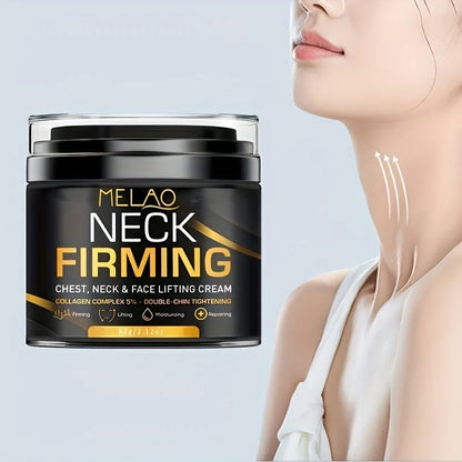 MELAO Neck Firming Cream Facial Moisturizer with Retinol, Collagen peptides & Hyaluronic Acid - Day & Night Hydrating Face Cream