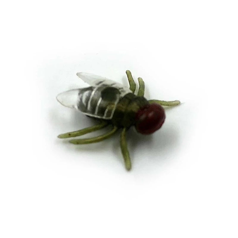 Funny Animal Models Fake Flies Plastic Simulated Insect Bugs Scary Disgusting Joke Toys Halloween Party Prank Favors