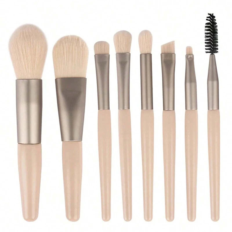 13 PCS Makeup Brushes Set Eye Shadow Foundation Women Cosmetic Brush Eyeshadow Blush Beauty Soft Make Up Tools Bag