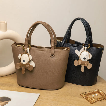 2024 New Bucket Bag for Women, Fashionable and Versatile, Handheld, Diagonal, High End, Single Shoulder, Small and Unique Design