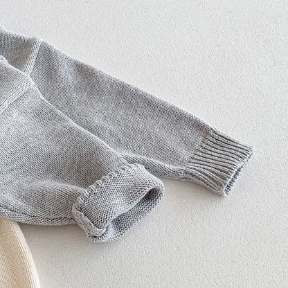 2024 New Autumn Kids Princess Dresses Long Sleeved Knitted Splicing Baby Girl Knitting Party Dress Children Knitting Clothes