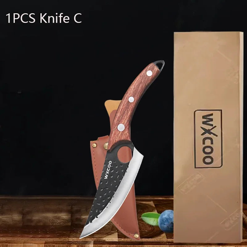 Stainless Steel Kitchen Multifunctional Labour-saving Chopping Knife Fruit Vegetable Cutting Knife Meat Cleaver Butcher Knife