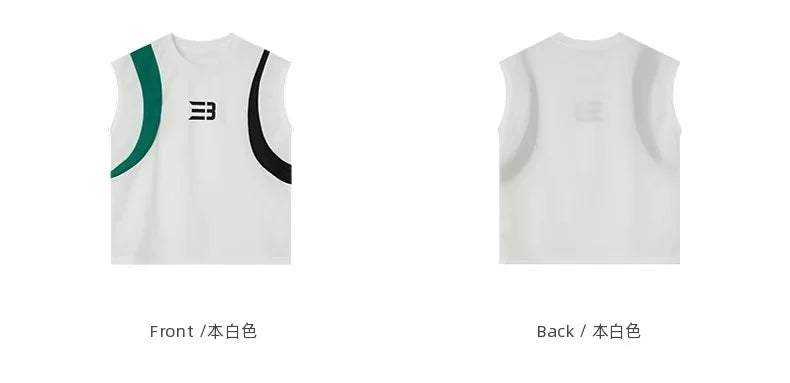 Boys Basketball Suit Summer Sportswear Comfortable Suit Vest Lightweight Shorts Children's Korean Version Handsome Two-piece Set