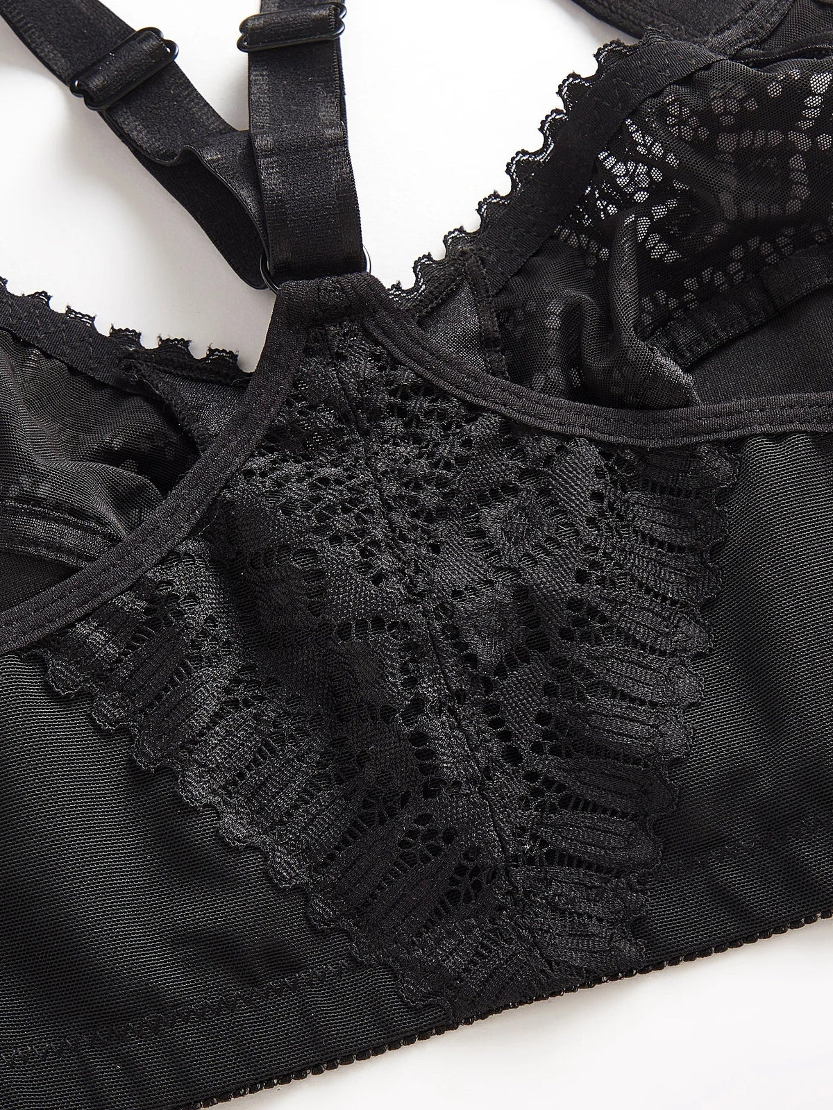 Front Closure Unlined Underwire Racerback Bra Full Coverage plus Size Comfortable Supportive Women's Bra 7850