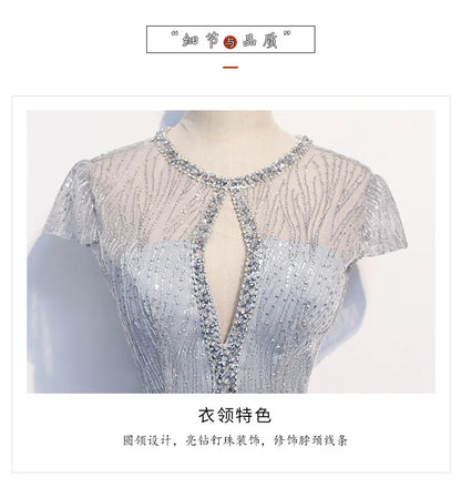 2025 New Elegant Evening Wedding Party Formal Dress Festa Mermaid Ball Gown For Hosts At Banquets And Annual Meetings Gala Gowns