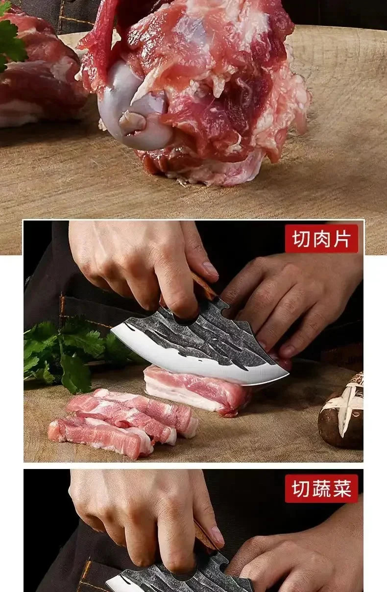Dedicated Knife Hand-Forged Meat Cutting Knife Slaughter Professional Meat Selling Knife