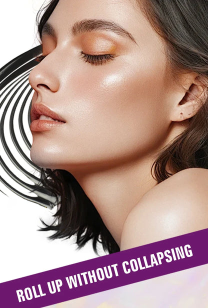 Black Waterproof 7D Mascara Thick Smudge-proof Encrypted Lengthening Curling Eye Lashes Styling Makeup Tools Female Eye Cosmetic