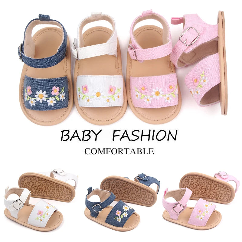 Baby Girl Summer Sandal High Quality TPR Anti-slip Hot Selling