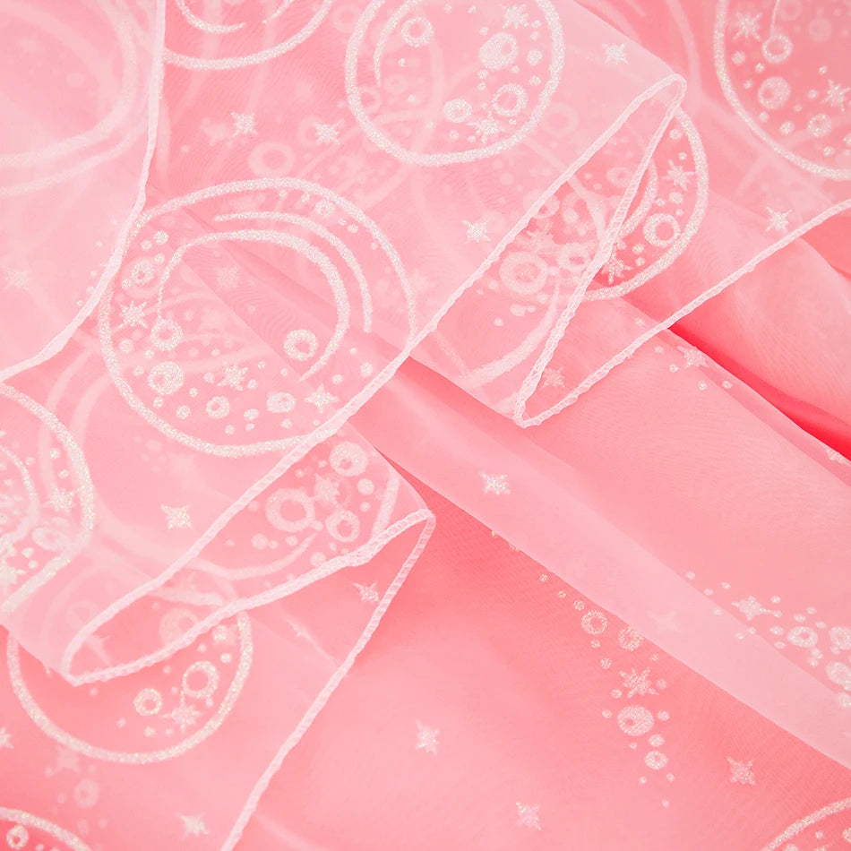 Girl Princess Dress Carnival Party Princess Dress Birthday Party Dress Children's Pink Cute Dress Girl's Party Dress