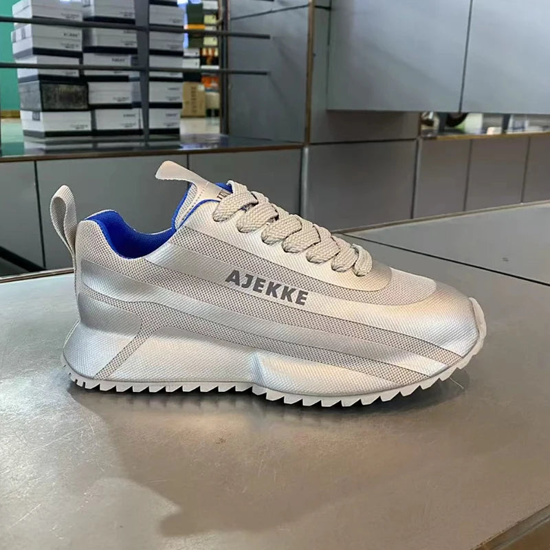 New Fashionable and Versatile Thick Soled Breathable Sports and Leisure Bread Men's Shoes