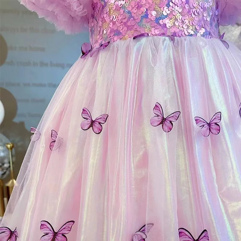New Girls Dresses For Kids Girl Princess Dress Clothes Children Birthday Christmas Party Clothing Evening Party Kids 3-7T