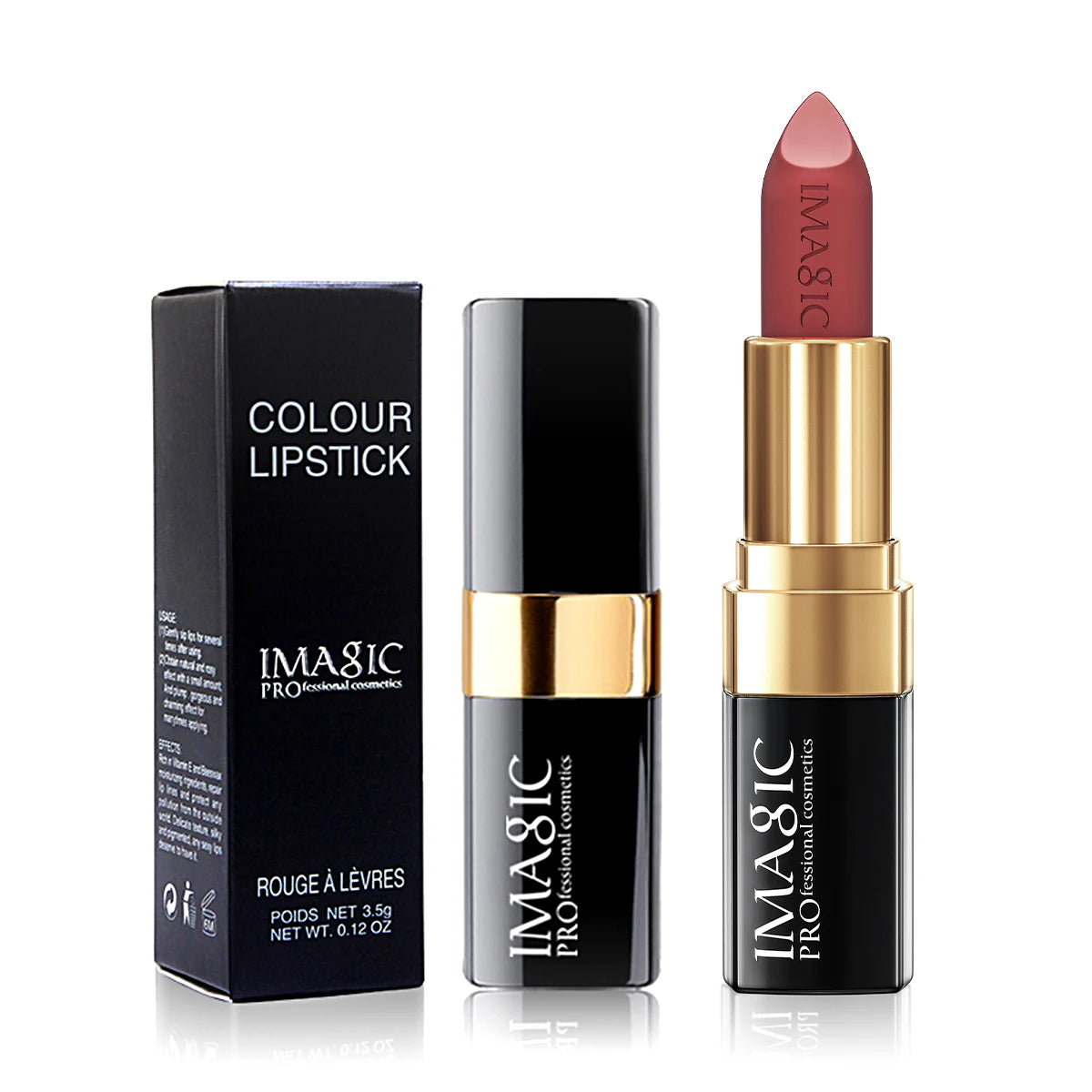Lipstick Matte Waterproof Velvet Pigment Nude Rouge Waterproof Long Lasting Lip Profissional Cosmetics Beauty