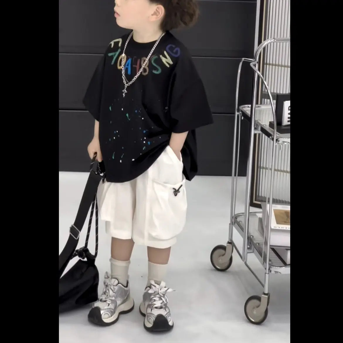 Baby Boys Summer Sportswear.Suit New Children Streetwear kid Boy Short Sleeve T Shirt + Denim Shorts 2PCS Set Outfits 2-10Y