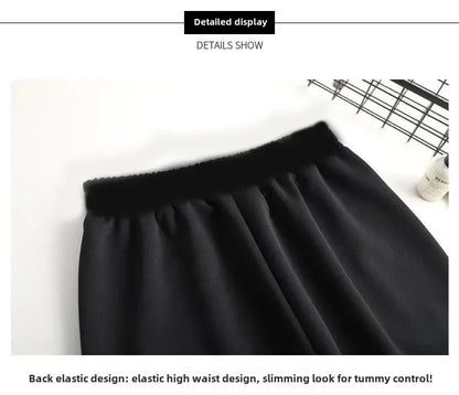 Fashionable Casual Pants Women's Slimming Micro-flared Loose Fit Korean Style Long Trousers Versatile Casual Bell Bottoms