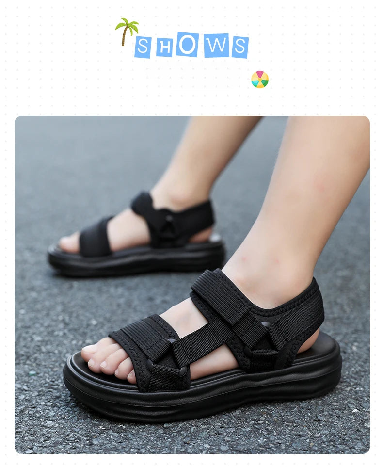 Men's New Summer Sandals, Sports Comfortable and Wear-Resistant Beach Shoes, Outdoor Casual Sandals