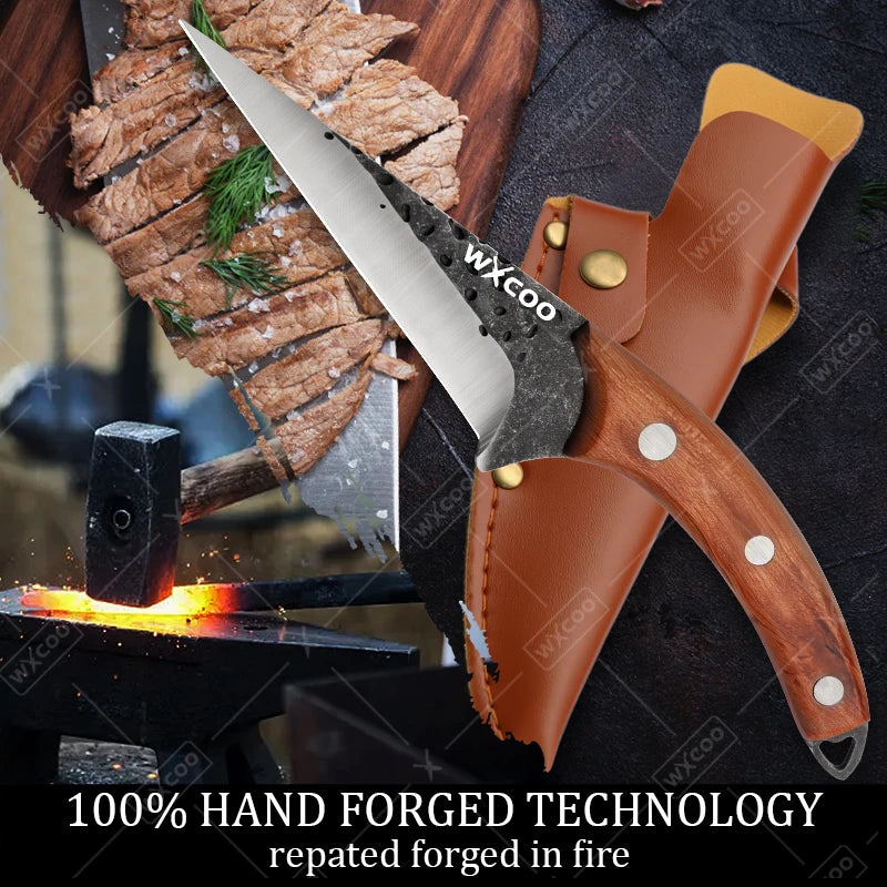 Stainless Steel Kitchen Multifunctional Labour-saving Chopping Knife Fruit Vegetable Cutting Knife Meat Cleaver Butcher Knife